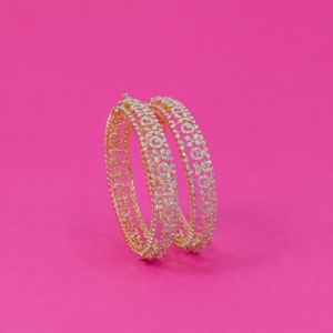 18Kt Eclat Elegance Diamond Bangles 173VG1974-173VG1975