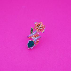 Winding Garden Diamond Cocktail Ring