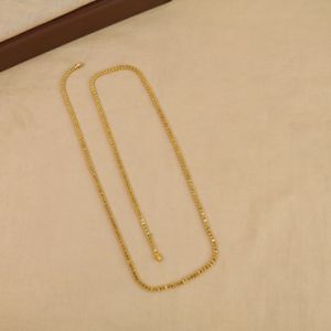 22Kt Fancy Modern Gold Chain For Women 64VB9188