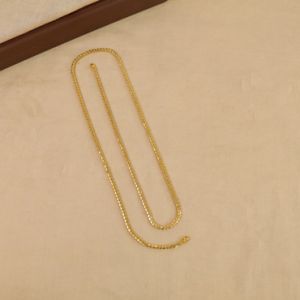 22Kt High Polish Gold Chain For Women 64VC1642