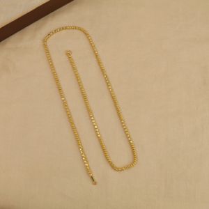 22Kt Lightweight Gold Chain For Women 64VC1706