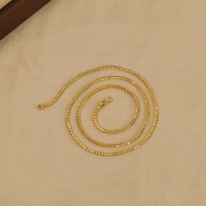 22Kt Majestic Handmade Gold Chain For Women 64VC4462