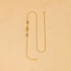 22Kt Gold Mesmerizing Mayur Mopu Chain 64VC8094