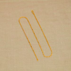 22Kt Trendy Handmade Gold Chain For Women 64VC8250