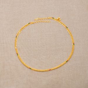 Delicate Gold Bead Baby Hip Chain