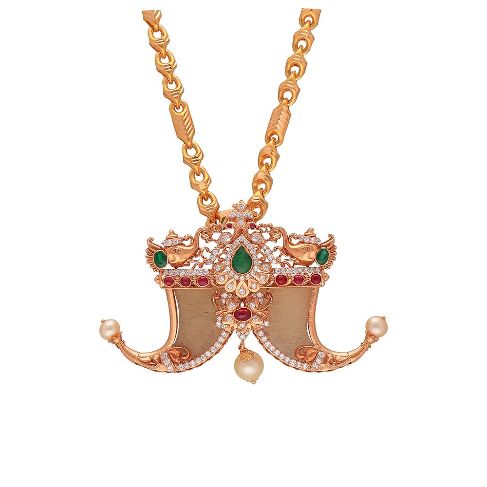 Traditional Aura Gold Puligoru Locket 115MHOEB15472